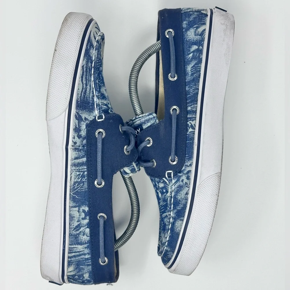 Sperry Men's Blue Boat Shoes size 10